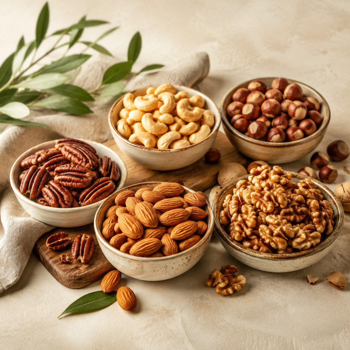 🥜Nüsse – Knackige Vielfalt für gesunden Genuss