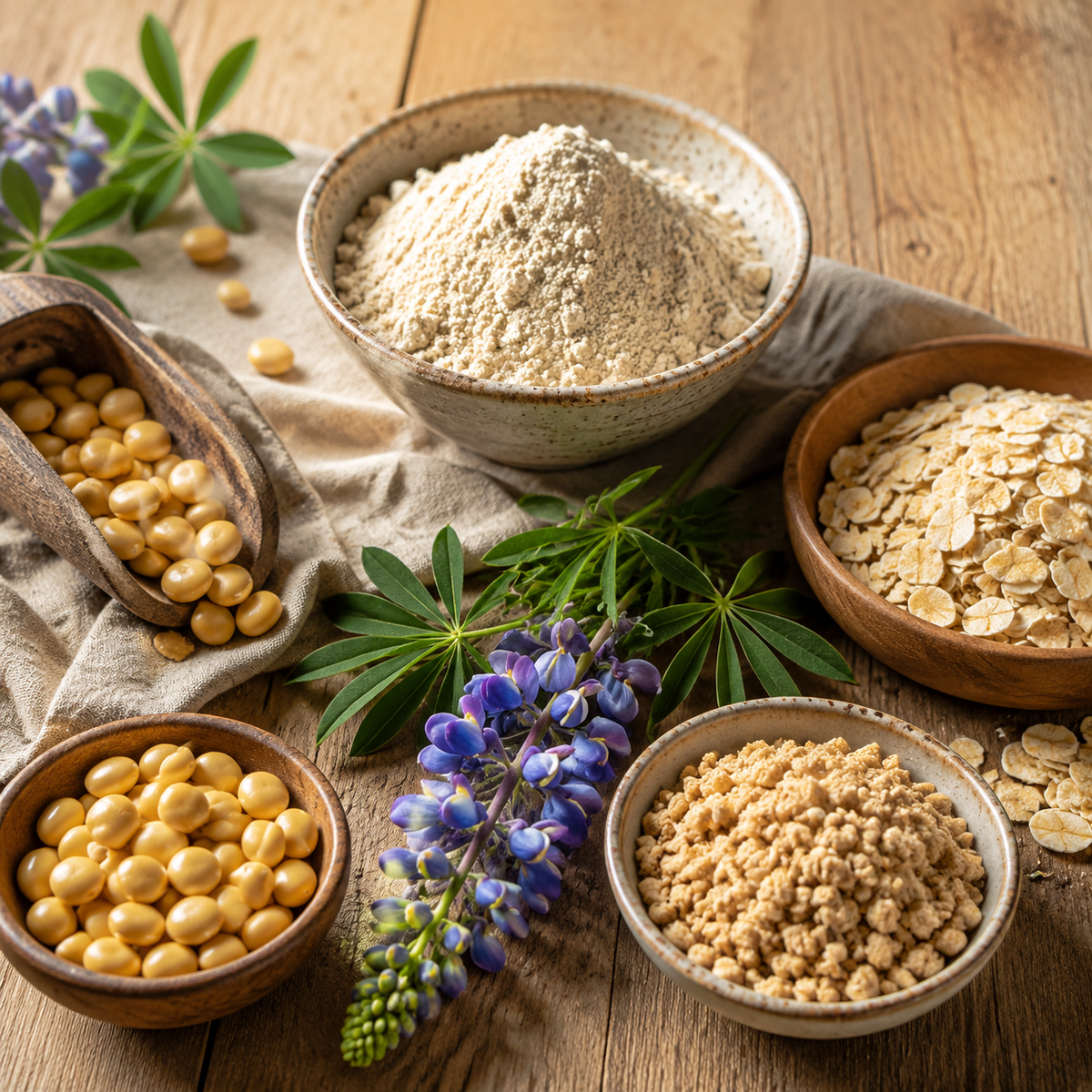 🌱Lupinenerzeugnisse  – natürlicher Genuss & vielseitige Power