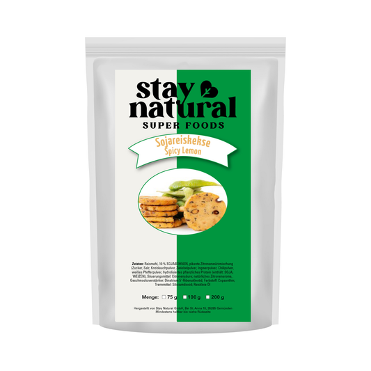 Sojareiskekse Spicy Lemon