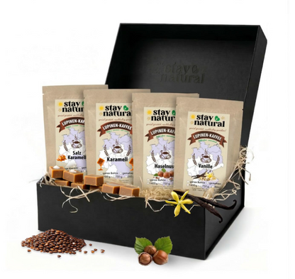 Lupinen Probierpaket vier aromatische Lupinenkaffee-Erlebnisse ( gemahlen )