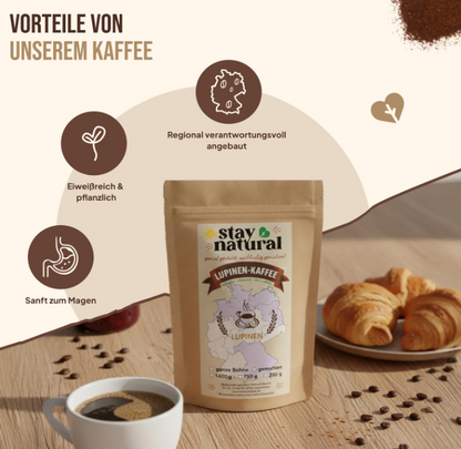 Lupinen Kaffee ganze Bohnen