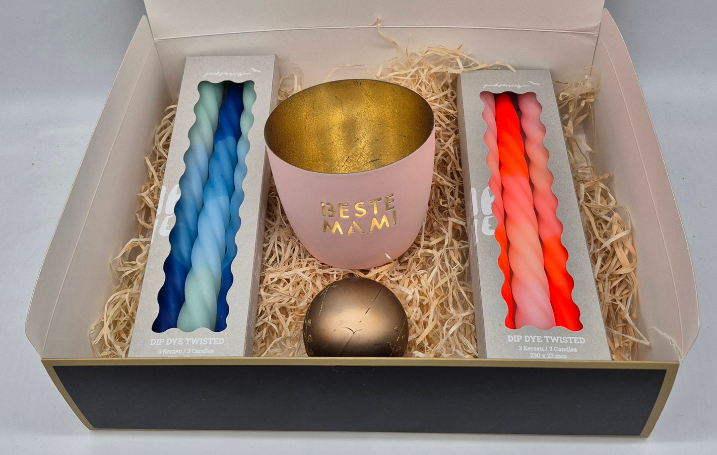 Exklusives Geschenkset – Dekoration & Kerzen