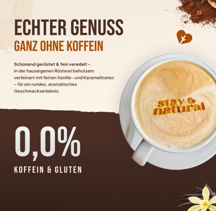 Lupinen Kaffee Vanille ganze Bohne