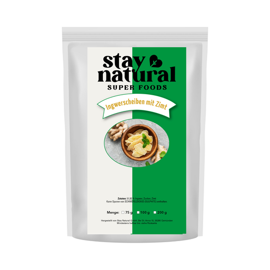 Ingwerscheiben mit Zimt