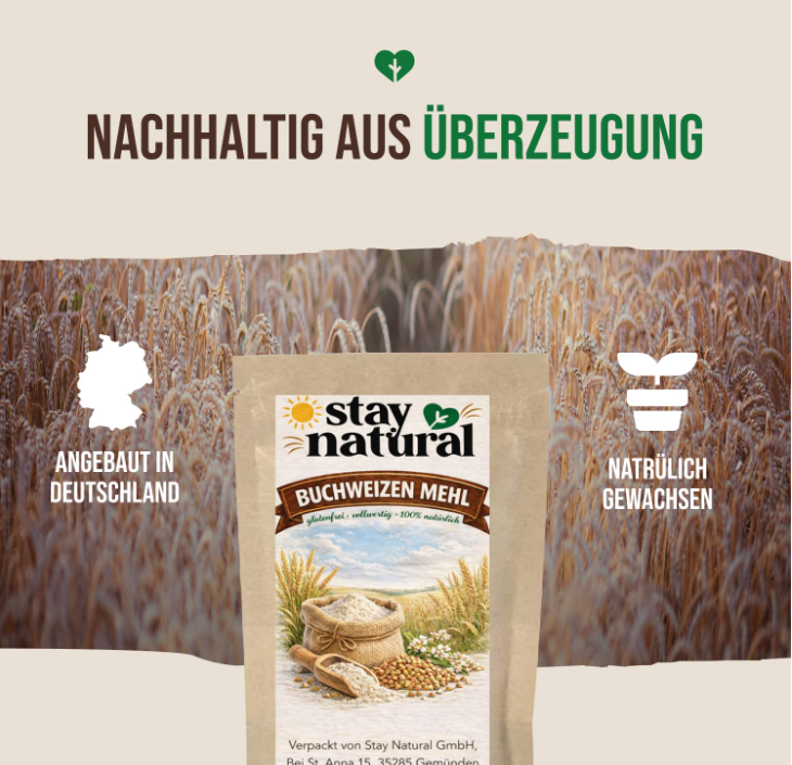 Buchweizenmehl – Natürliches, glutenfreies Mehl für eine bewusste und vielseitige Ernährung