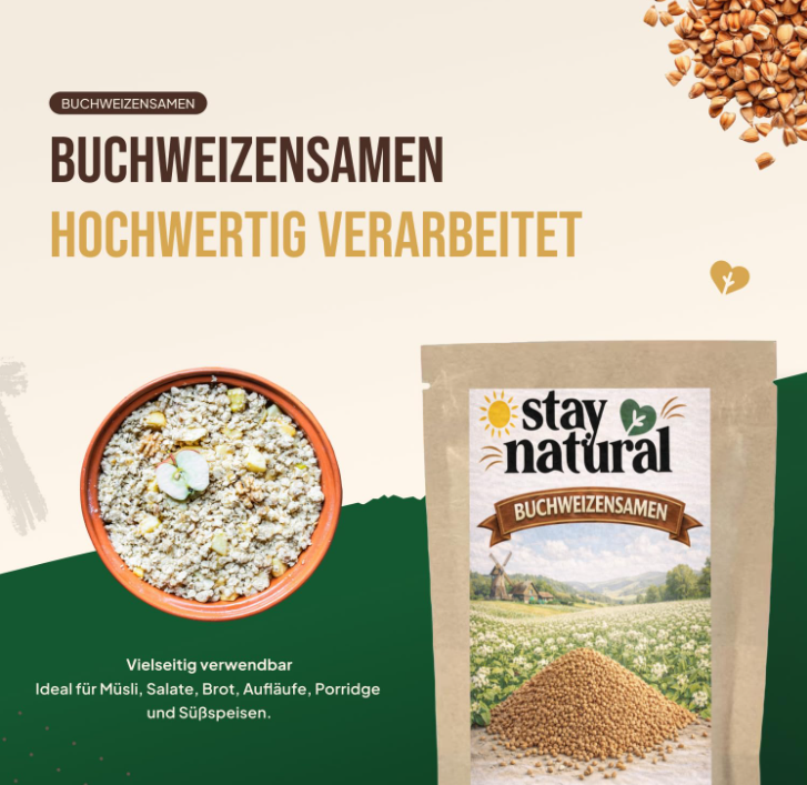 Buchweizensamen – Natürliches Superfood für eine bewusste Ernährung