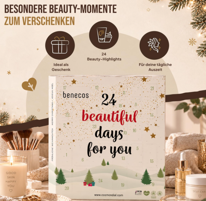 Beauty Adventskalender – 24 Beauty-Highlights Naturkosmetik