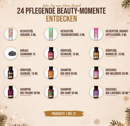 Beauty Adventskalender – 24 Beauty-Highlights Naturkosmetik