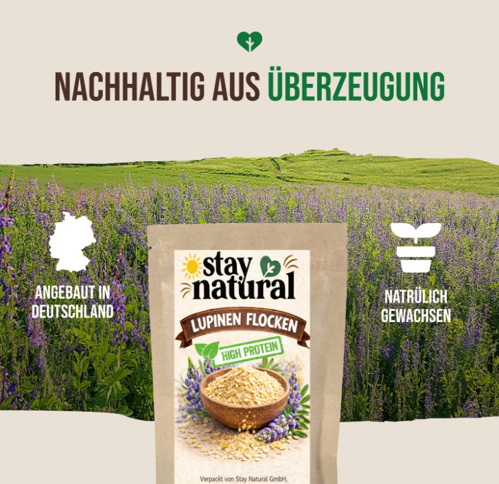Lupinenflocken – Pflanzliche Proteinpower für eine bewusste Ernährung