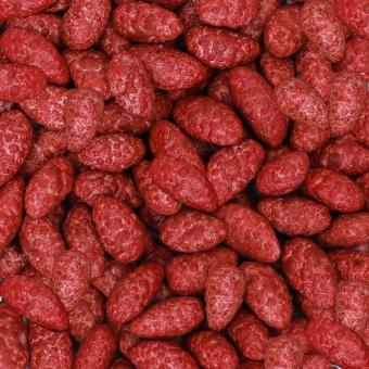 Mandelkerne in Erdbeer Joghurt