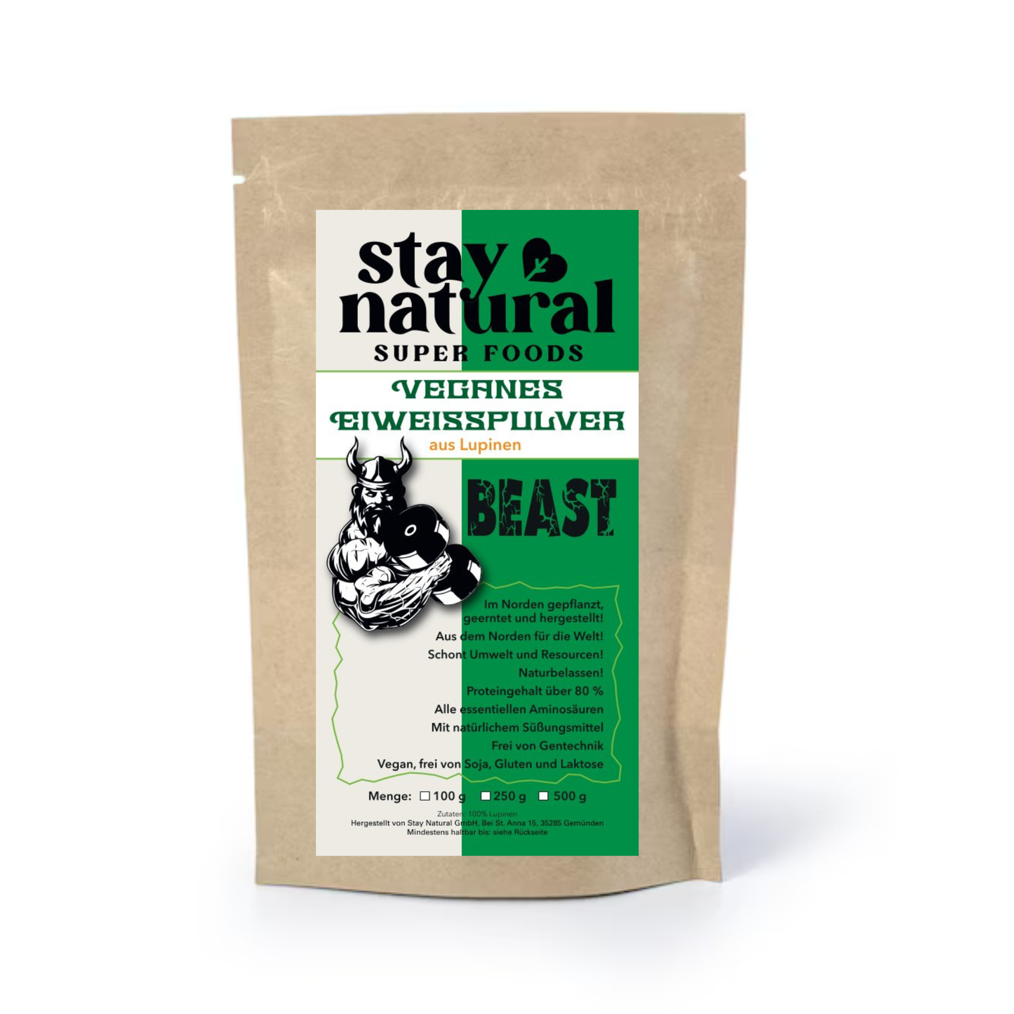 Veganes Eiweisspulver